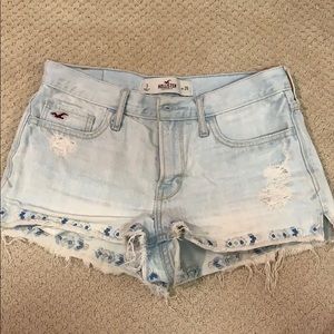 Boho Hollister jean shorts